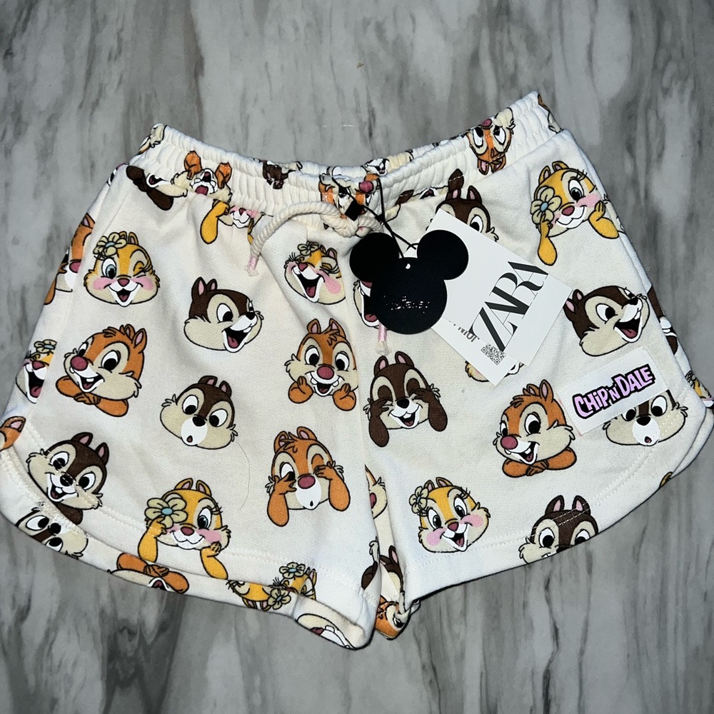ZARA Chip&Dale Shorts